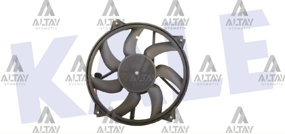 Citroen C5 Radyatör Fan ve Motoru Fan Tepee OEM 1253K2